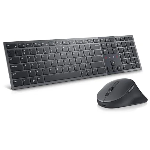 Dell Premier KM900 Ensemble Clavier et Souris Sans Fil AZERTY Graphite - vue 3