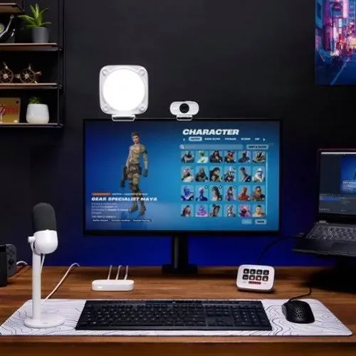 Elgato Stream Deck Neo Blanc - vue 3