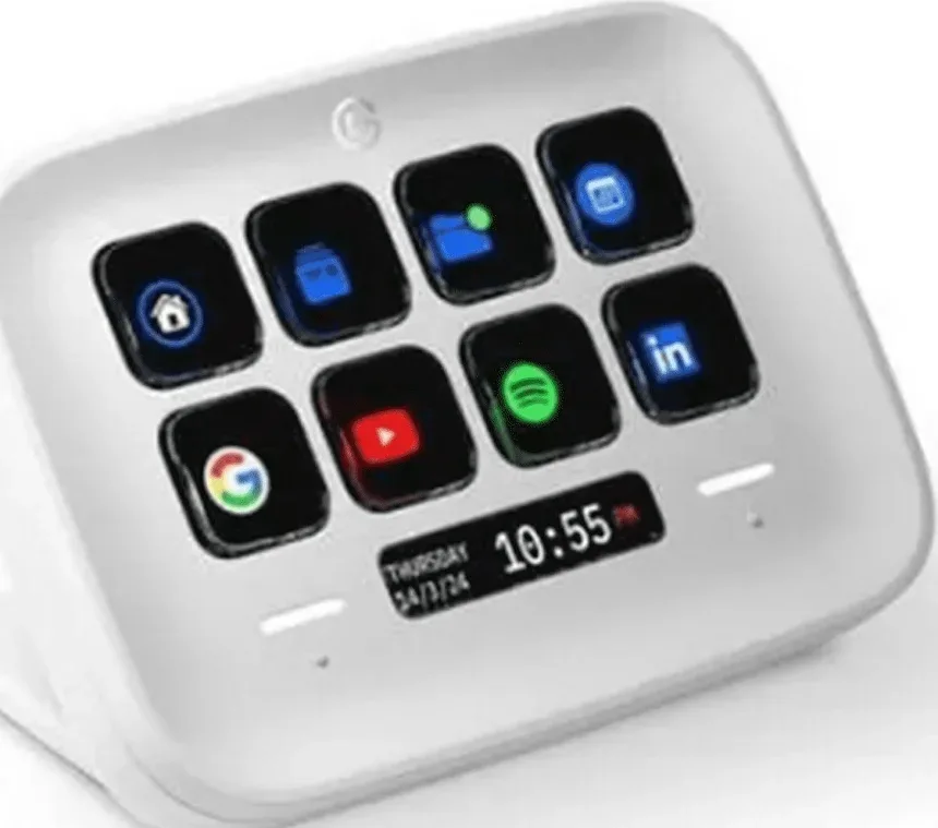 Elgato Stream Deck Neo Blanc - vue 1