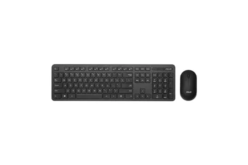 Asus CW100 Ensemble clavier et souris sans fil AZERTY Noir