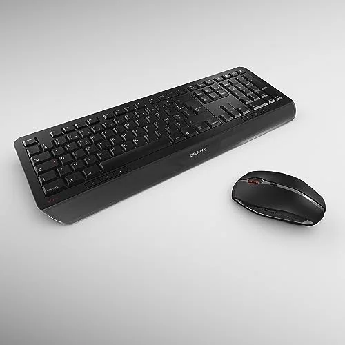 Cherry Gentix Desktop JD-7000FR-2 AZERTY sans fil Noir - vue 7