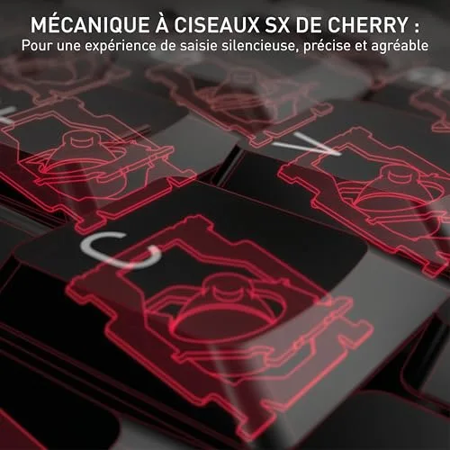 Cherry B.Unlimited 3.0 Ensemble clavier et souris sans fil 2.4 GHz Noir - vue 3