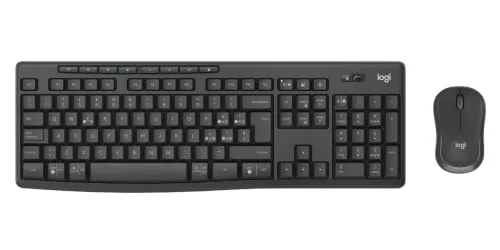 Logitech MK370 Combo AZERTY Sans fil Graphite