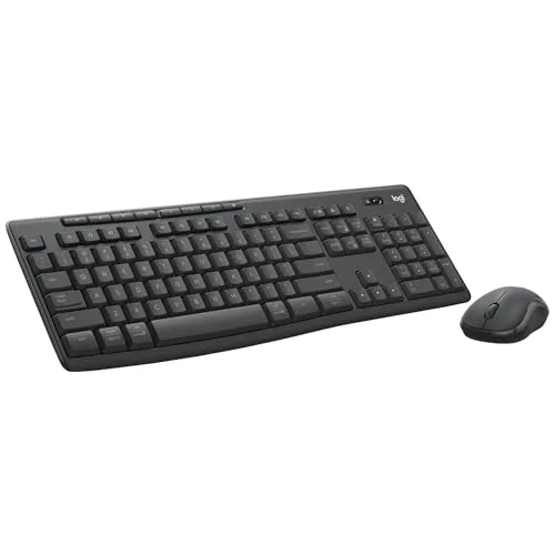 Logitech MK370 Combo AZERTY Sans fil Graphite - vue 3