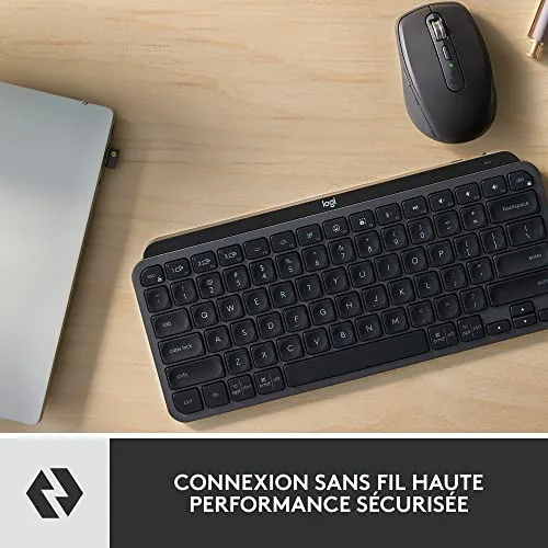 Logitech MX Keys Mini Combo AZERTY Sans fil Graphite - vue 6