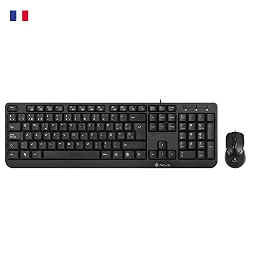 NGS Cocoa Kit clavier-souris USB AZERTY - vue 2