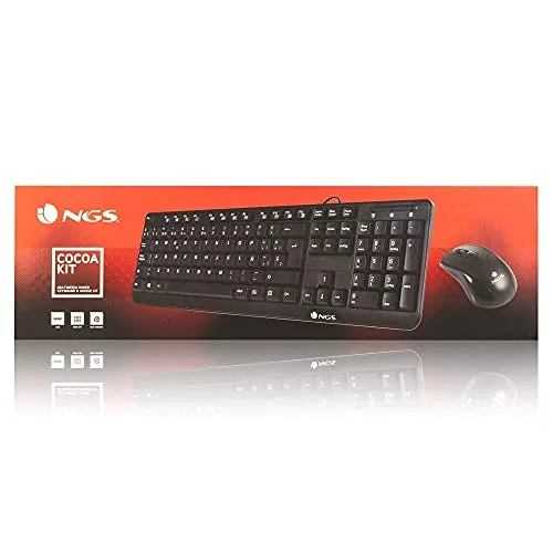 NGS Cocoa Kit clavier-souris USB AZERTY - vue 6