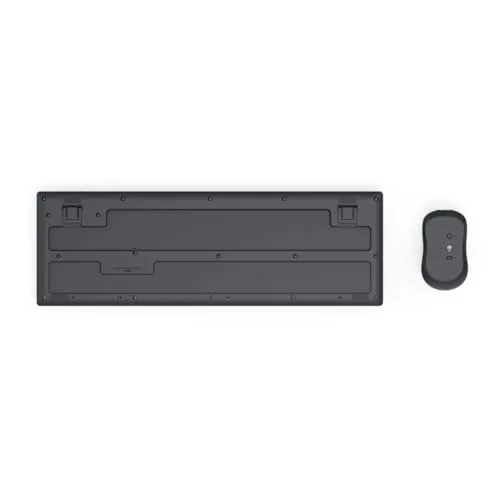 Hama WKM-100 Ensemble clavier et souris sans fil 2,4 GHz Noir Membrane - vue 4