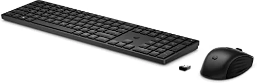 HP 650 Ensemble Clavier et Souris Sans Fil QWERTY Noir