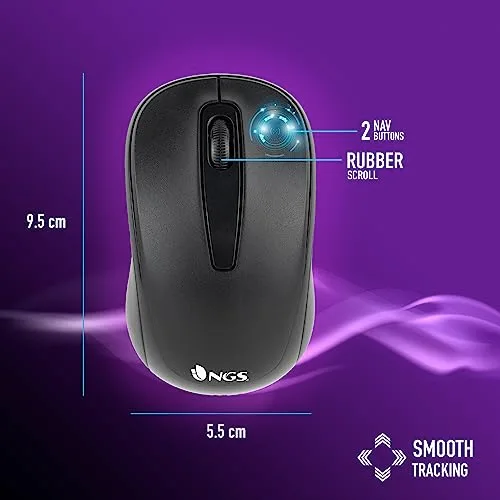 NGS Euphoria Kit clavier-souris sans fil AZERTY - vue 3