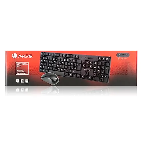 NGS Euphoria Kit clavier-souris sans fil AZERTY - vue 7