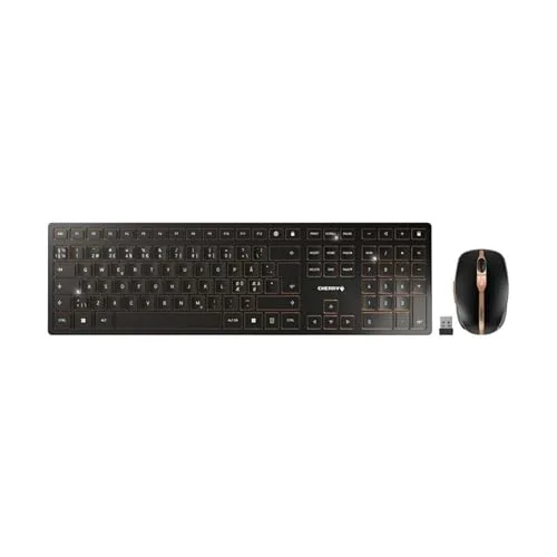 Cherry DW 9100 SLIM Ensemble clavier souris sans fil AZERTY - vue 4