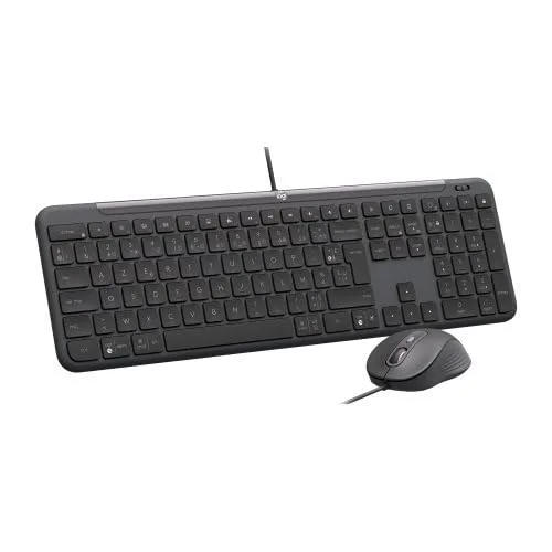Logitech Signature Slim Wired Combo MK620 for Business AZERTY USB-C - vue 4