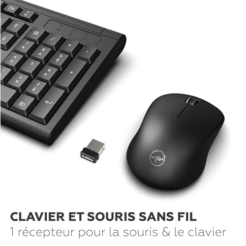 Mobility Lab Alpha Ensemble Clavier Souris Sans Fil AZERTY - vue 4