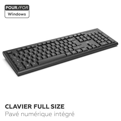 Mobility Lab Alpha Ensemble Clavier Souris Sans Fil AZERTY - vue 5