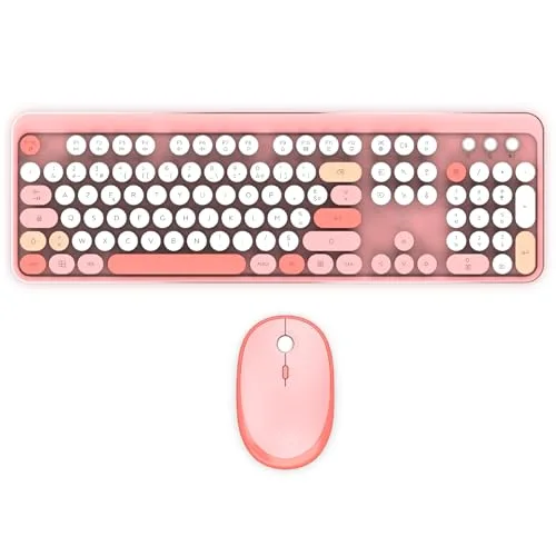 Mobility Lab Pure Color Combo Rose AZERTY Sans Fil Pavé Numérique - vue 4