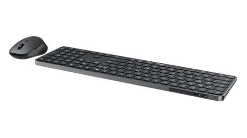 Rapoo 9810M Kit clavier-souris sans fil multimode gris - vue 6