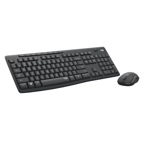 Logitech MK295 Silent Ensemble Clavier Souris Sans Fil AZERTY