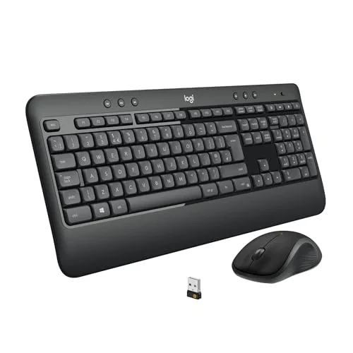 Logitech MK540 Advanced Ensemble Clavier Souris Sans Fil AZERTY