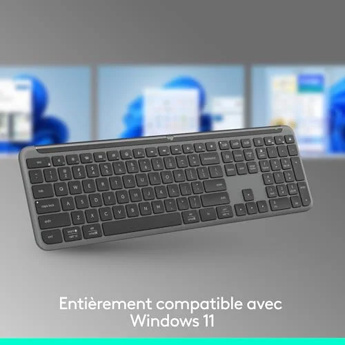 Logitech Signature Slim Combo MK950 Graphite AZERTY - vue 4