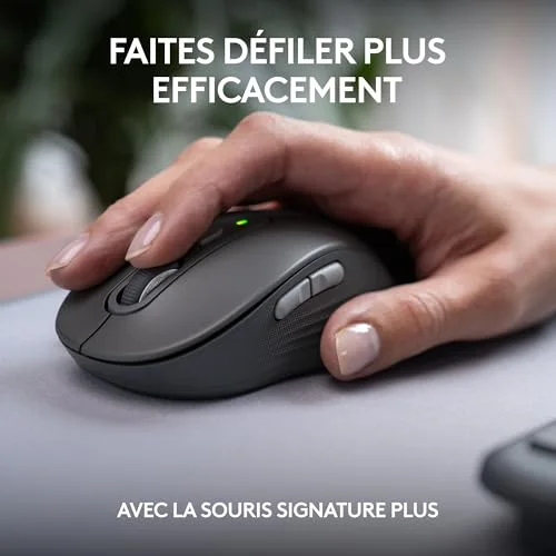 Logitech Signature Slim Combo MK950 Graphite AZERTY - vue 9