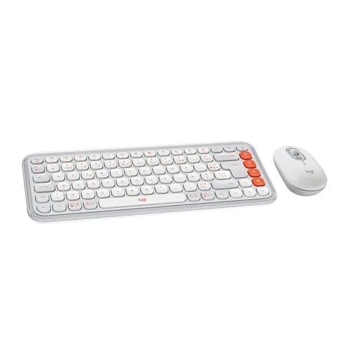 Logitech POP Icon Combo AZERTY Blanc
