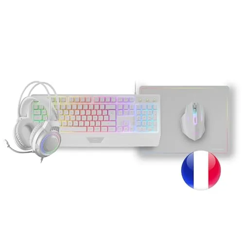 Mars Gaming MCP124PRO Clavier AZERTY RGB - vue 6