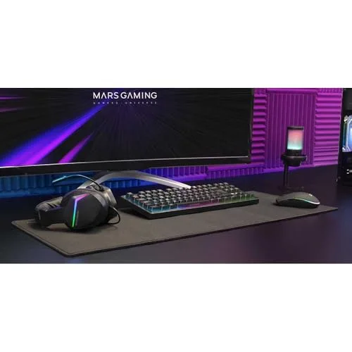 Mars Gaming MCP-RGB3FR Combo gaming 4-en-1 TKL RGB - vue 2