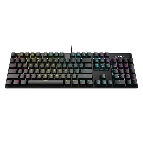 Gigabyte AORUS K1 Mécanique Cherry MX Red RGB AZERTY - vue 4