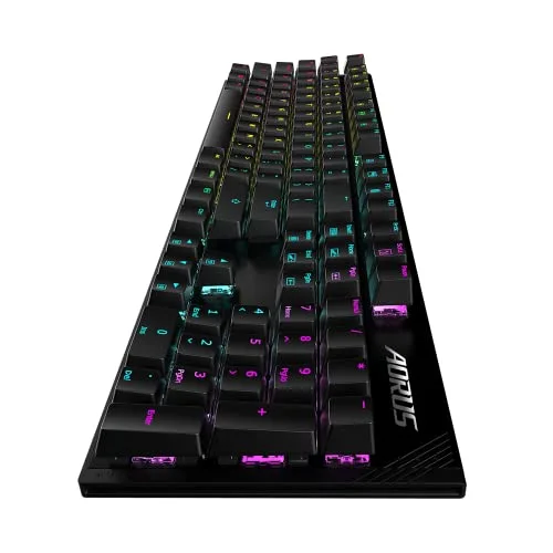 Gigabyte AORUS K1 Mécanique Cherry MX Red RGB AZERTY - vue 5