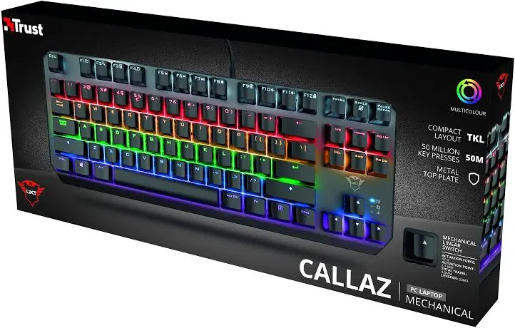 GXTrust GXT 834 Callaz TKL - vue 3