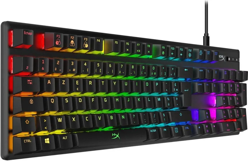 HyperX Alloy Origins PBT Noir - vue 2