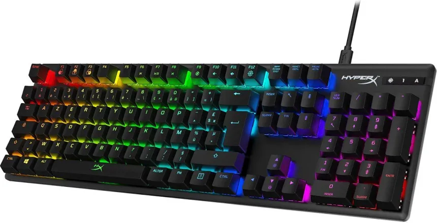 HyperX Alloy Origins PBT Noir - vue 3