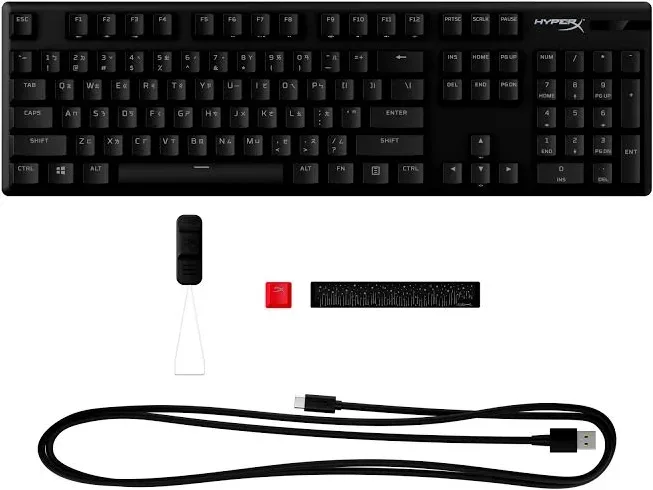 HyperX Alloy Origins PBT Noir - vue 5