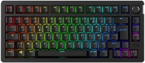 HyperX Alloy Rise 75 Noir - vue 1