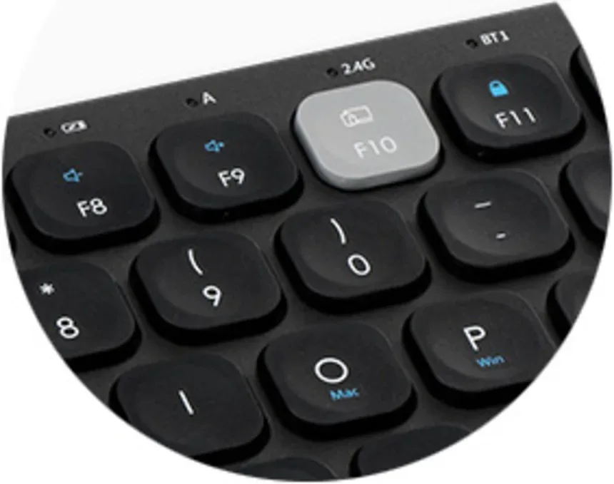 Kensington Clavier sans fil double multi-appareils compact - vue 4