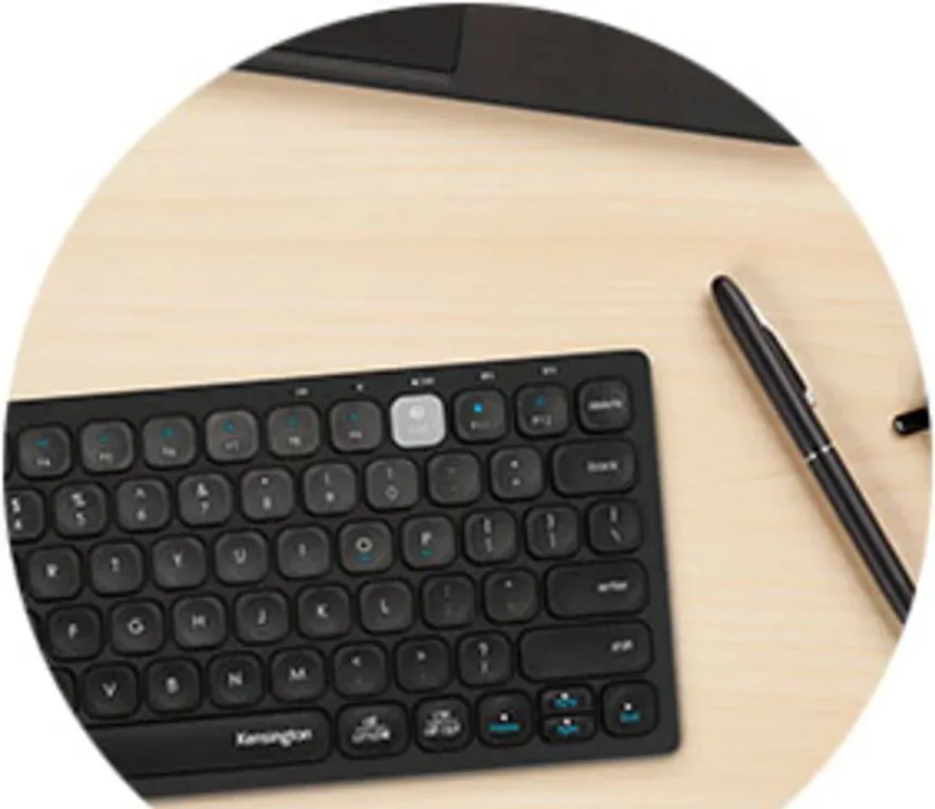 Kensington Clavier sans fil double multi-appareils compact - vue 5