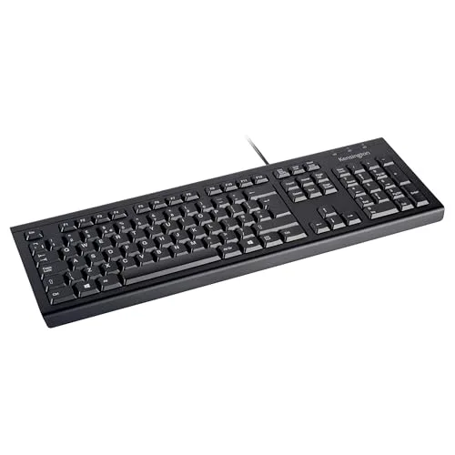 Kensington KB100 EQ Clavier filaire Full-size AZERTY Membrane