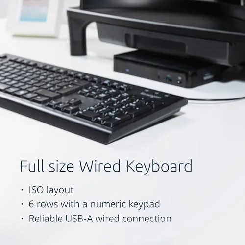 Kensington KB100 EQ Clavier filaire Full-size AZERTY Membrane - vue 3