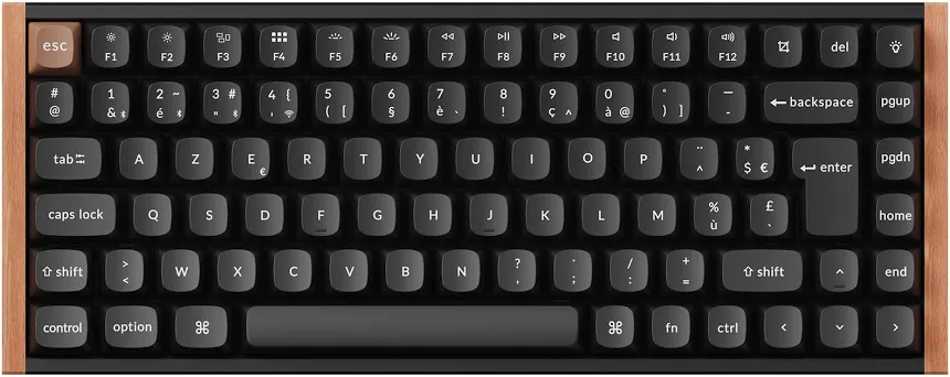 Keychron K2 HE Noir - vue 2