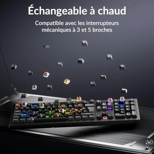Keychron V6 Ultra 8K Noir - vue 4