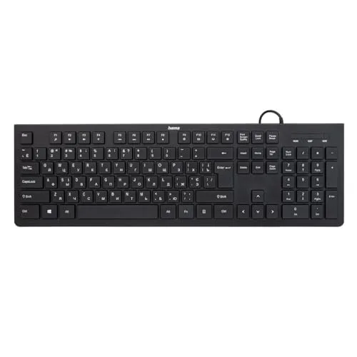 Hama Cortino Kit clavier et souris sans fil 2.4 GHz AZERTY Noir - vue 3