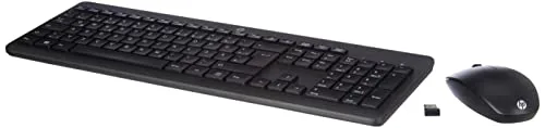HP 230 Kit clavier et souris sans fil 2,4 GHz Membrane Noir