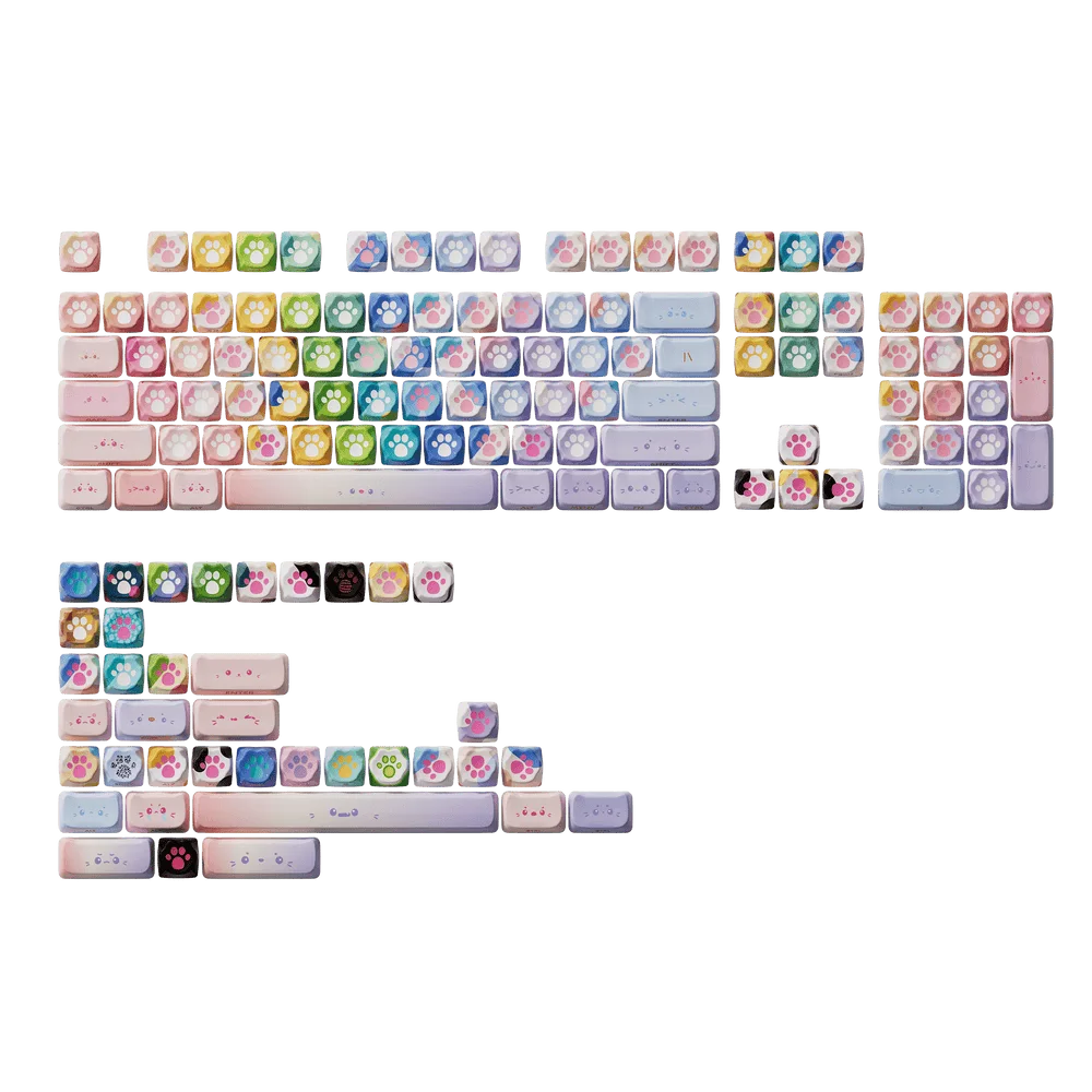 Kitty Paws Keycap Set (142-key)