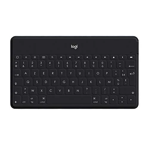 Logitech Keys-To-Go Clavier Bluetooth Ultra-Mince Noir AZERTY