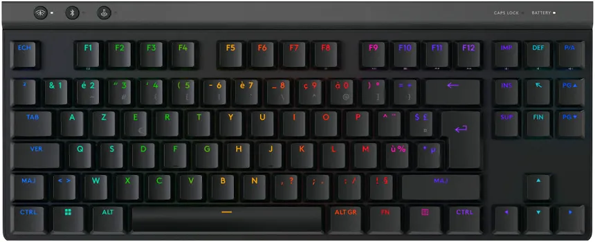 Logitech G G515 LIGHTSPEED TKL Noir - vue 1