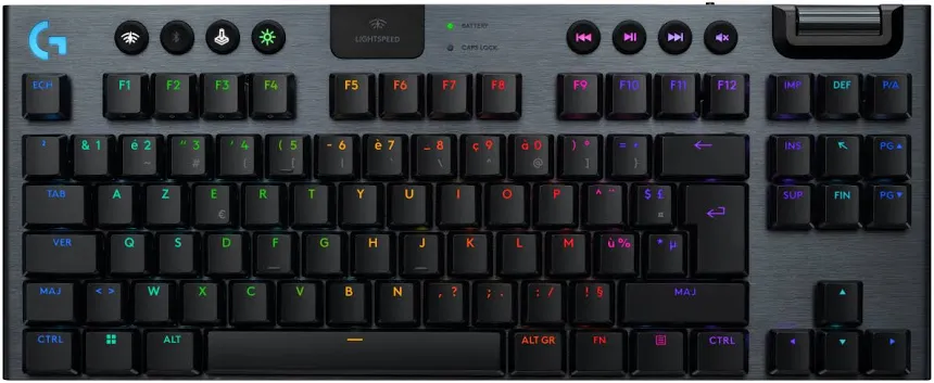 Logitech G G915 X Lightspeed TKL Tactile Noir - vue 1