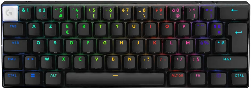 Logitech G Pro X 60 Noir - vue 1