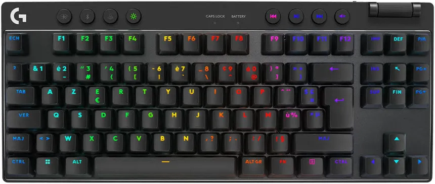 Logitech G Pro X TKL Noir - vue 1