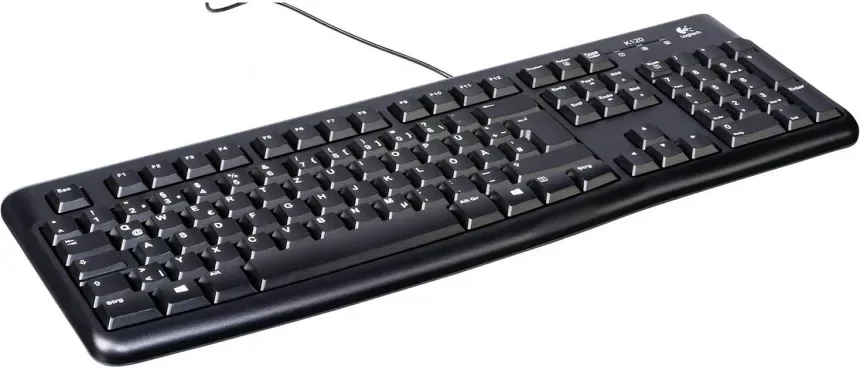 Logitech K120 Noir - vue 3